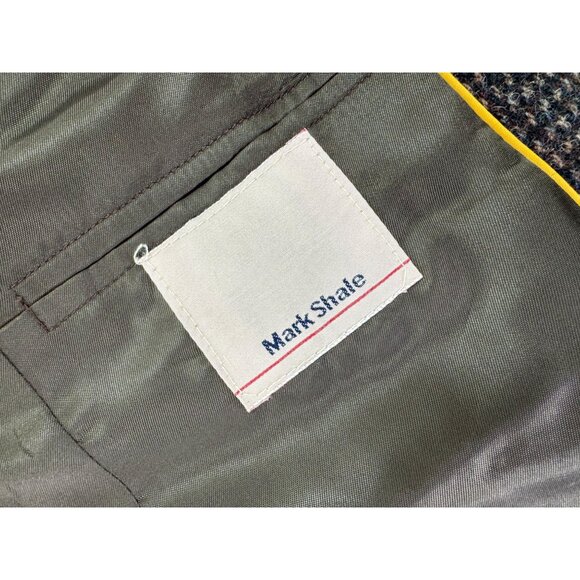 Vintage  Harris Tweed Blazer Jacket Women's Medium M 8  Wool Made USA Sport Coat - Picture 4 of 11